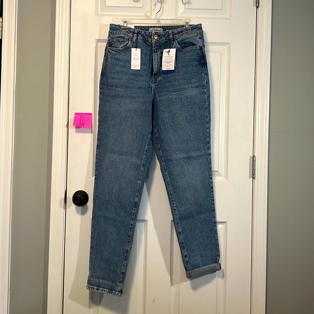 ASOS TALL: New Lift: lift & sculpt mom jeans